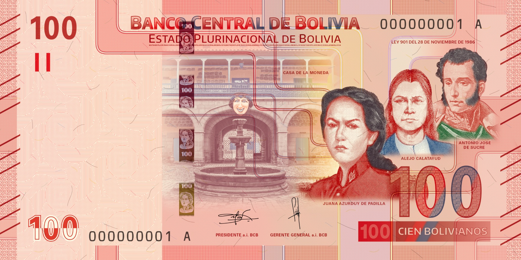 Banco Central informa las medidas que debe conocer la población para  detectar cuando un billete es real o es falso